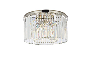 Flush Mounts Drum Shade by Elegant Lighting ( 173 | 1238F26PN/RC Sydney ) 