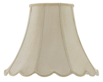 Shades Bell by Cal Lighting ( 225 | SH-8105/16-CM PIPED SCALLOP BELL ) 