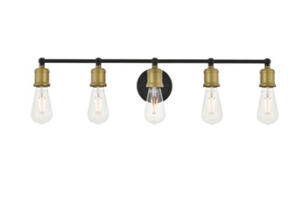 Bathroom Fixtures Five+Lights by Elegant Lighting ( 173 | LD4028W29BRB Serif ) 