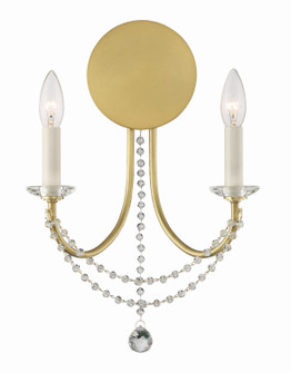 Sconces Double Candle by Crystorama ( 60 | DEL-90802-AG Delilah ) 