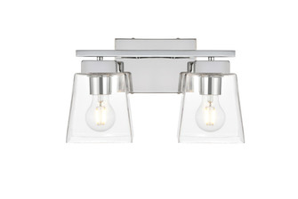 Bathroom Fixtures Two Lights by Elegant Lighting ( 173 | LD7312W14CH Merrick ) 
