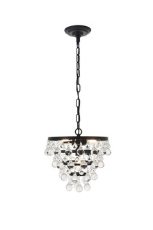 Pendants Glass Down by Elegant Lighting ( 173 | LD5016D13BK Kora ) 