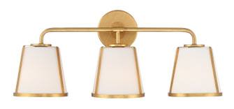 Bathroom Fixtures Three Lights by Crystorama ( 60 | FUL-913-GA Fulton ) 