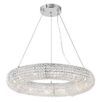 Mid. Chandeliers Glass Down by CWI Lighting ( 401 | 1057P32-12-601 Veronique ) 