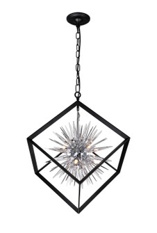 Mid. Chandeliers Starburst by CWI Lighting ( 401 | 1178P22-6-601 Starburst ) 