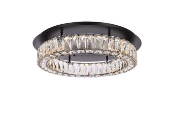 Flush Mounts Cage Style by Elegant Lighting ( 173 | 3503F22BK Monroe ) 