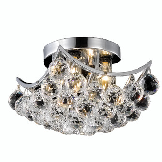 Semi-Flush Mts. Bowl Style by Elegant Lighting ( 173 | V9800F10C/RC Corona ) 