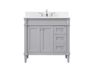 Plumbing Bath Chests/Vanities by Elegant Lighting ( 173 | VF31836GR-BS Bennett ) 