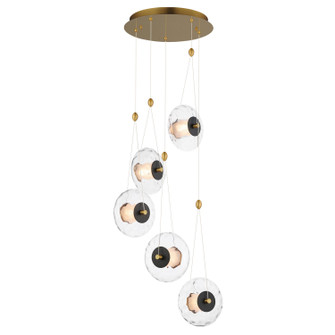 Mid. Chandeliers Multi-Port/Cascade by ET2 ( 86 | E24035-24BKNAB Amulet ) 