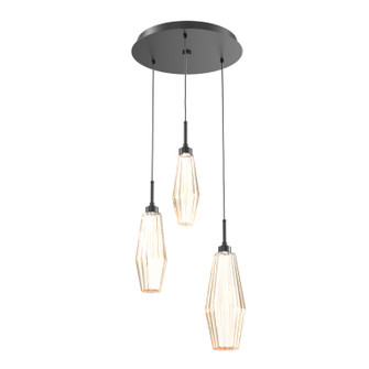 Mini Pendants 3 Light Cluster by Hammerton Studio ( 404 | CHB0049-03-MB-RA-C01-L1 Aalto ) 