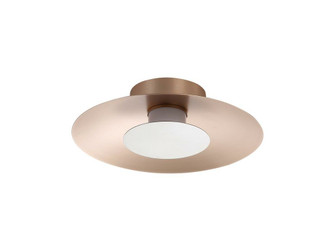 Flush Mounts Metal Shade by Golden ( 62 | 6400-FM12 FRG-SAN Luma ) 