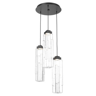 Mini Pendants 3 Light Cluster by Hammerton Studio ( 404 | CHB0056-03-MB-LC-C01-L1 Ledgestone ) 