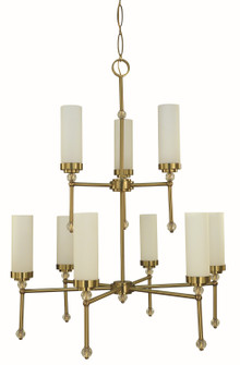 Mid. Chandeliers Glass Up by Framburg ( 8 | 5889 BR Emily ) 