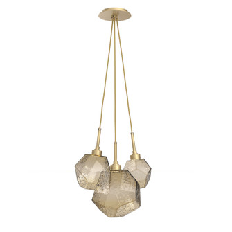 Mini Pendants 3 Light Cluster by Hammerton Studio ( 404 | CHB0039-0E-GB-B-C01-L3 Gem ) 