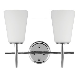 Bathroom Fixtures Two Lights by Generation Lighting ( 1 | 4440402-05 Driscoll ) 