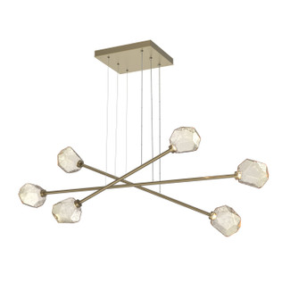 Linear/Island 4 Light + by Hammerton Studio ( 404 | PLB0039-M3-GB-A-CA1-L3 Gem ) 