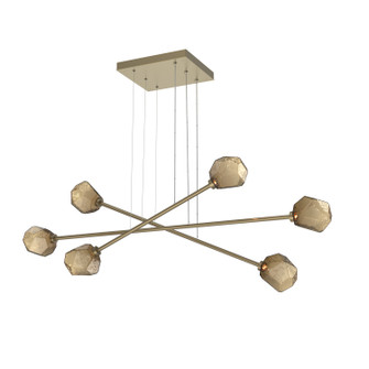 Linear/Island 4 Light + by Hammerton Studio ( 404 | PLB0039-M3-GB-B-CA1-L3 Gem ) 