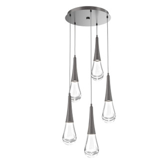 Pendants Multi-port/Cascade by Hammerton Studio ( 404 | CHB0078-05-GP-C-C01-L3 Raindrop ) 