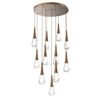 Mid. Chandeliers Multi-Port/Cascade by Hammerton Studio ( 404 | CHB0078-11-FB-C-C01-L3 Raindrop ) 