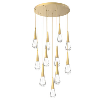 Mid. Chandeliers Multi-Port/Cascade by Hammerton Studio ( 404 | CHB0078-11-GB-C-C01-L1 Raindrop ) 