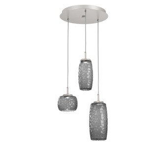 Mini Pendants 3 Light Cluster by Hammerton Studio ( 404 | CHB0091-03-BS-S-C01-L3 Vessel ) 