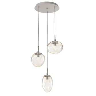 Mini Pendants 3 Light Cluster by Hammerton Studio ( 404 | CHB0069-03-BS-FA-C01-L1 Cosmos ) 