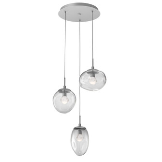Mini Pendants 3 Light Cluster by Hammerton Studio ( 404 | CHB0069-03-CS-ZC-C01-L1 Cosmos ) 