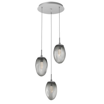 Mini Pendants 3 Light Cluster by Hammerton Studio ( 404 | CHB0067-03-CS-GS-C01-L3 Meteo ) 