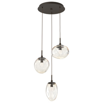 Mini Pendants 3 Light Cluster by Hammerton Studio ( 404 | CHB0069-03-FB-FA-C01-L3 Cosmos ) 