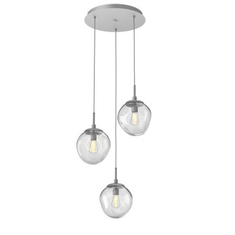 Mini Pendants 3 Light Cluster by Hammerton Studio ( 404 | CHB0062-03-CS-C-C01-E2 Aster ) 