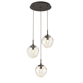 Mini Pendants 3 Light Cluster by Hammerton Studio ( 404 | CHB0062-03-FB-A-C01-E2 Aster ) 