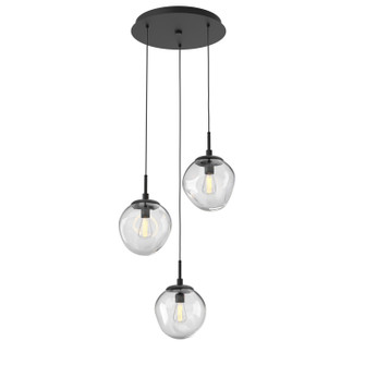 Mini Pendants 3 Light Cluster by Hammerton Studio ( 404 | CHB0062-03-MB-C-C01-E2 Aster ) 