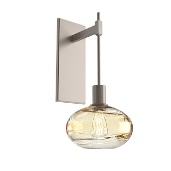 Sconces Single Glass by Hammerton Studio ( 404 | IDB0036-18-BS-OA-E2 Coppa ) 