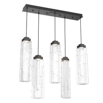 Linear/Island 4 Light + by Hammerton Studio ( 404 | PLB0056-05-MB-LC-C01-L1 Ledgestone ) 