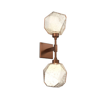 Sconces Double Glass by Hammerton Studio ( 404 | IDB0039-02-BB-A-L3 Gem ) 