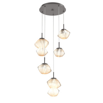 Pendants Multi-port/Cascade by Hammerton Studio ( 404 | CHB0089-05-GP-A-C01-L1 Mesa ) 