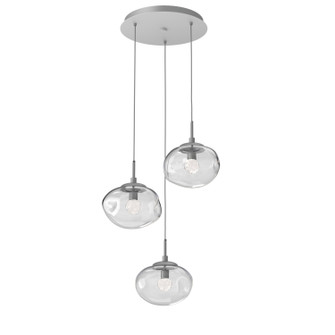 Mini Pendants 3 Light Cluster by Hammerton Studio ( 404 | CHB0068-03-CS-FC-C01-L3 Nebula ) 