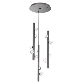 Mini Pendants 3 Light Cluster by Hammerton Studio ( 404 | CHB0070-03-GP-CZ-CA1-L3 Stella ) 