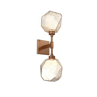 Sconces Double Glass by Hammerton Studio ( 404 | IDB0039-02-NB-A-L3 Gem ) 