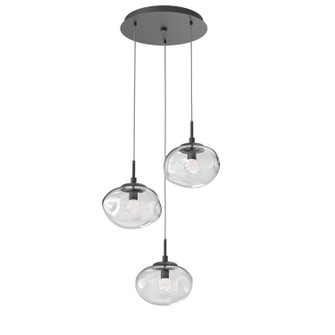 Mini Pendants 3 Light Cluster by Hammerton Studio ( 404 | CHB0068-03-GP-FC-C01-L3 Nebula ) 