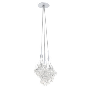 Mini Pendants 3 Light Cluster by Hammerton Studio ( 404 | LAB0059-0A-CS-BC-C01-L3 Blossom ) 