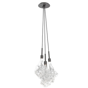 Mini Pendants 3 Light Cluster by Hammerton Studio ( 404 | LAB0059-0A-GP-BC-C01-L3 Blossom ) 