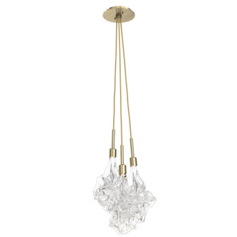Mini Pendants 3 Light Cluster by Hammerton Studio ( 404 | LAB0059-0A-HB-BC-C01-L3 Blossom ) 