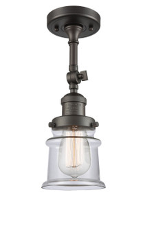 Semi-Flush Mts. Glass Down by Innovations ( 405 | 201F-OB-G182S-LED Franklin Restoration ) 