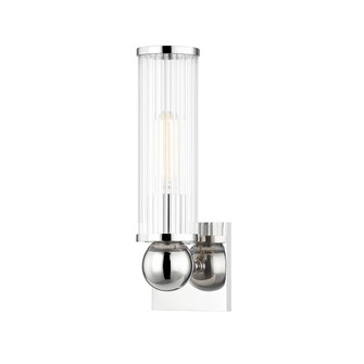 Sconces Single Glass by Hudson Valley ( 70 | 5271-PN Malone ) 