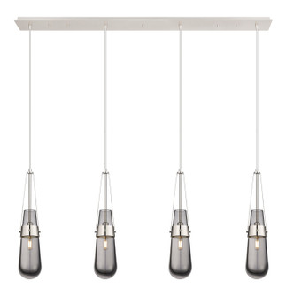 Linear/Island 4 Light + by Innovations ( 405 | 124-452-1P-PN-G452-4SM Downtown Urban ) 