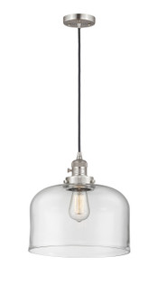 Mini Pendants Glass Down by Innovations ( 405 | 201CSW-SN-G72-L-LED Franklin Restoration ) 