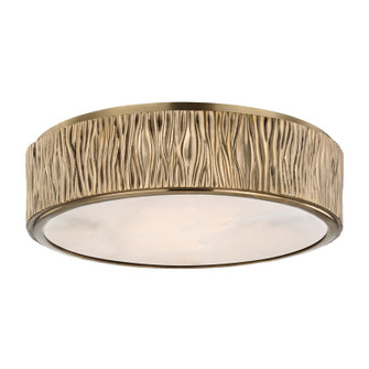 Flush Mounts Drum Shade by Hudson Valley ( 70 | 6213-AGB Crispin ) 