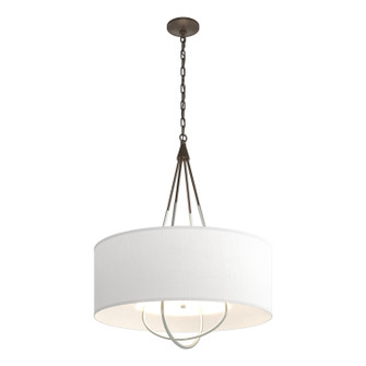 Pendants Drum Shade by Hubbardton Forge ( 39 | 104230-SKT-05-82-SF2811 Loop ) 