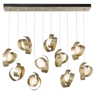 Linear/Island 4 Light + by Hubbardton Forge ( 39 | 131208-SKT-STND-86-GG0711 Riza ) 